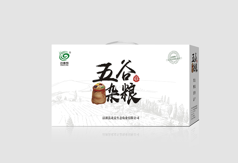 五谷杂粮食品包装盒