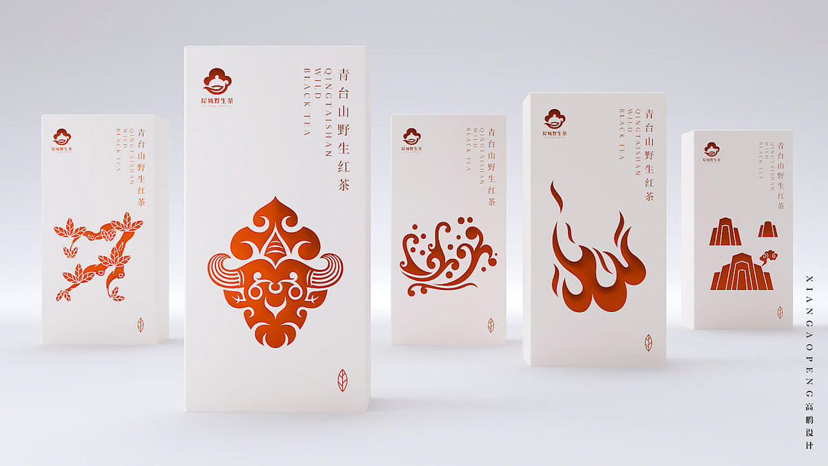 犀城野生茶包装盒